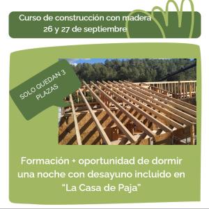 Bioconstrucción: curso de madera